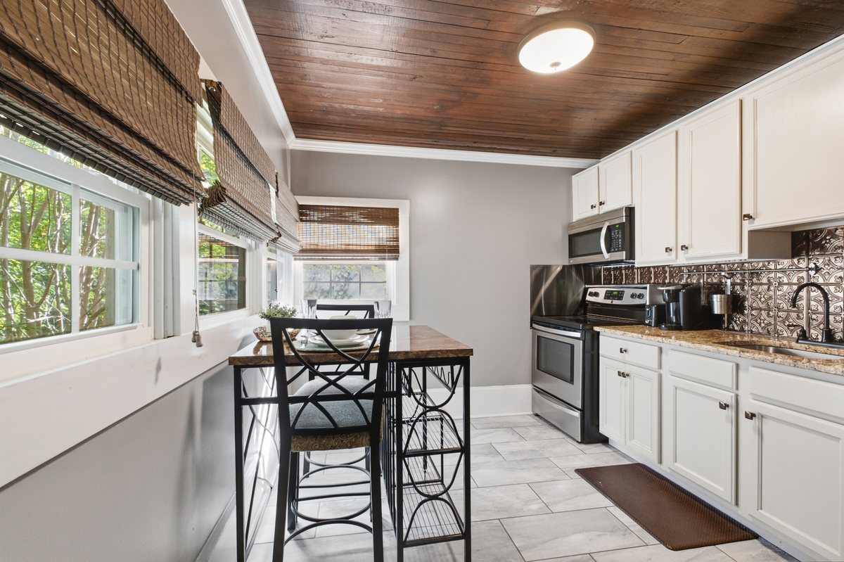 Kitchen and dining space